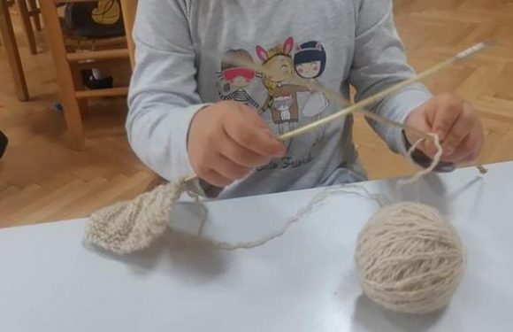 Народно творештво – Работа со волница